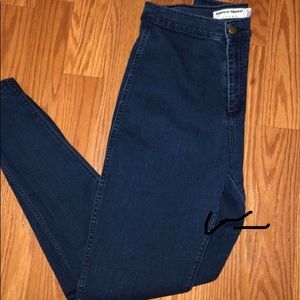 American Apparel dark skinny jeans